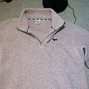 light pink Sherpa VICTORIAS SECRET
